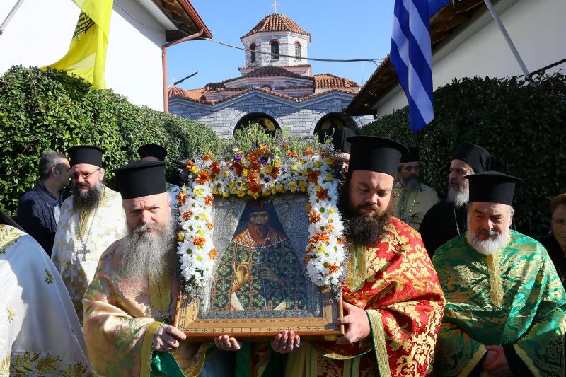 Εορτή Οσίου Γεωργίου Καρσλίδη στη Δράμα